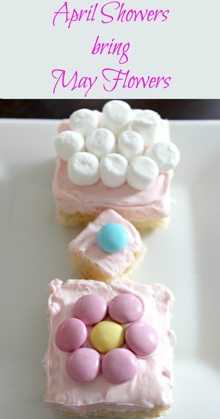 Baby Shower or Bridal Shower Rice Krispies Treat Snack